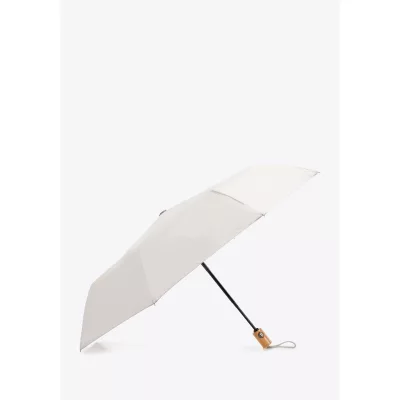 Wittchen Parasol automatyczny z drewnianą rączką beżowy