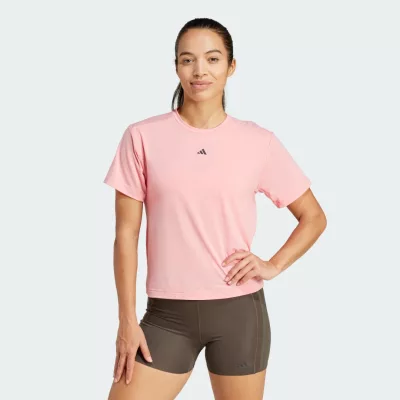 Adidas PrimeLift Back-Cutout 3-Stripes T-Shirt