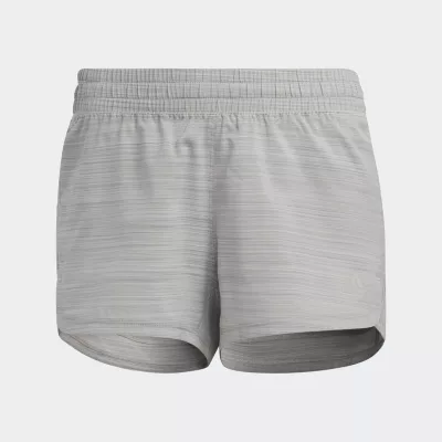 Adidas Pacer 3-Stripes Woven Heather Shorts