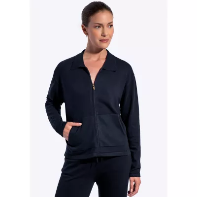 Wittchen Rozpinana bluza damska granatowa