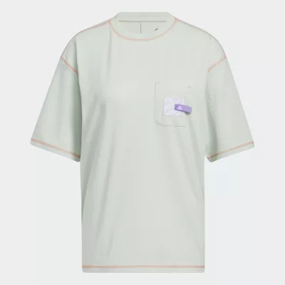 Adidas Sport Statement Boyfriend Pocket T-Shirt