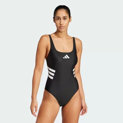 Adidas Strój do pływania 3-Stripes U-back