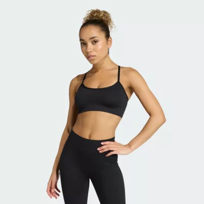 Adidas Biustonosz Workout Essentials Light-Support Knit
