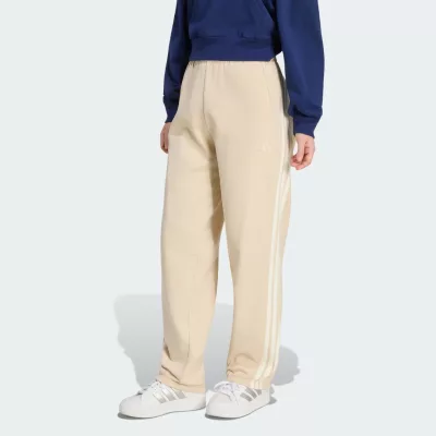 LUŹNE SPODNIE Z 3 PASKAMI I MANKIETAMI ADIDAS KIT