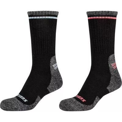 Skechers 2PPK Women Trail Wool Socks SK41105-9999