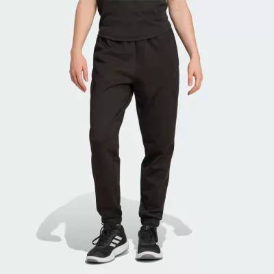 Adidas Spodnie do jogi z mankietami Essentials