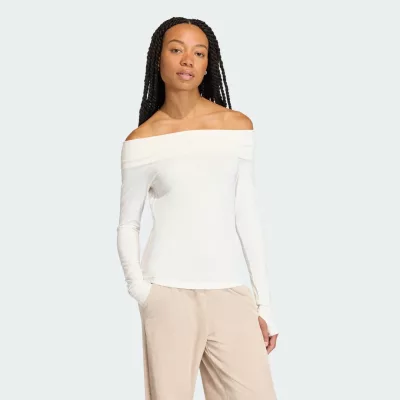 Adidas Top OFF-SHOULDER LONG SLEEVE