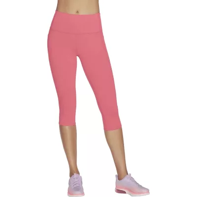 Skechers Go Walk High Waisted Capri Short W2CP2-RDBL