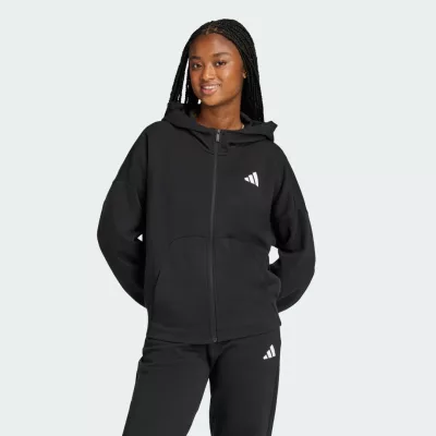 Adidas Kurtka z kapturem Future Icons Small Logo Full-Zip