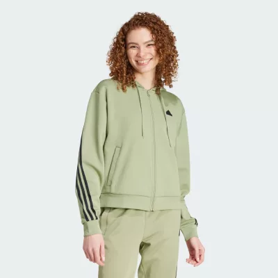 Adidas Bluza z kapturem Future Icons 3-Stripes Full Zip