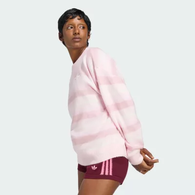 Adidas Bluza KNIT ESSENTIALS STRIPED CREW