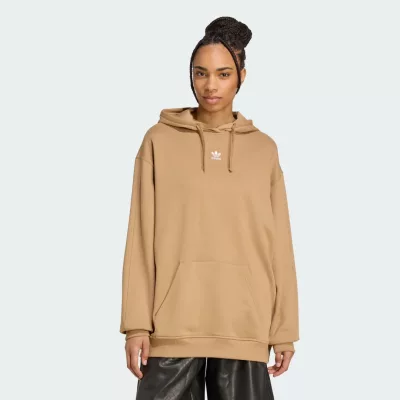 Adidas Bluza z kapturem Essentials Loose French Terry