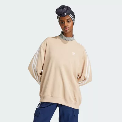 Adidas Bluza 3-Stripes Oversized Crew