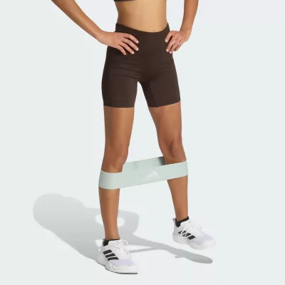 Adidas Legginsy Workout Essentials Scrunch z dzianiny o długości wewnętrznej strony nogawki wynoszącej 12,7cm