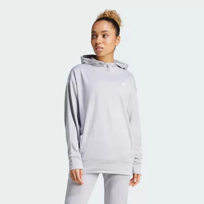 Adidas Bluza z kapturem AEROREADY Game and Go Fleece