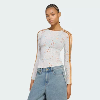 KOSZULKA Z DŁUGIM RĘKAWEM ADIDAS ORIGINALS SUMMER GLOW MESH GRAPHICS