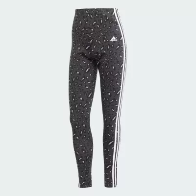 Adidas Legginsy Essentials 3-Stripes Animal Print