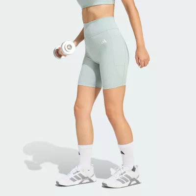 Adidas Krótkie legginsy Optimé Essentials Stash Pocket 7-Inch