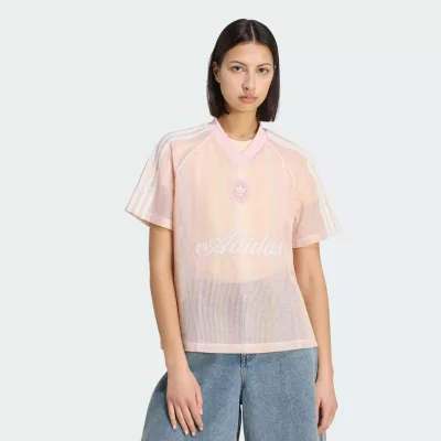 KOSZULKA ADIDAS ORIGINALS SUMMER GLOW O OBSZERNYM KROJU Z DZIANINY