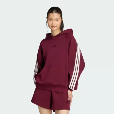 BLUZA Z KAPTUREM I 3 PASKAMI ADIDAS KIT