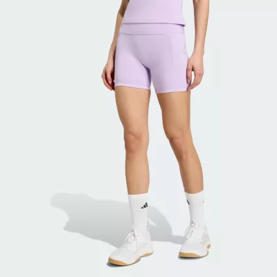 Adidas Krótkie legginsy z 3 paskami Studio All Me Booty