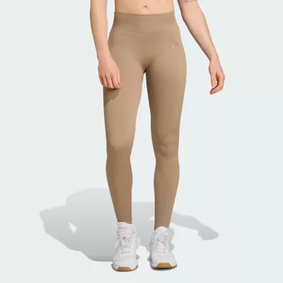 Adidas Długie dzianinowe legginsy do ćwiczeń Essentials