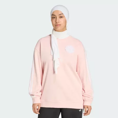 ADIDAS ORIGINALS LACE BRANDING CREW Sweatshirt