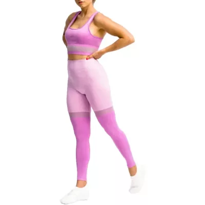 GymHero Leggins Stripes MAUVE