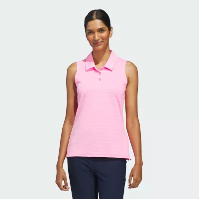 Adidas Koszulka POLO BEZ RĘKAWÓW ULTIMATE365 JACQUARD