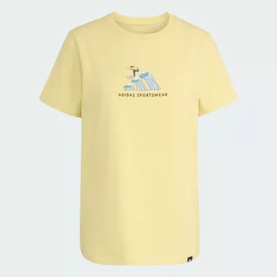 Adidas Codes Doodle Surf Graphic T-Shirt