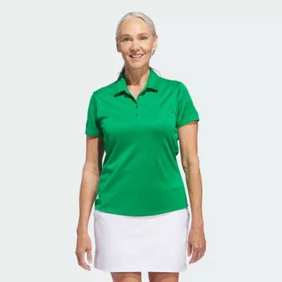 Adidas Damska koszulka polo z krótkim rękawem Solid Performance