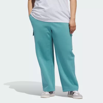 Adidas ESSENTIALS INCLUSIVE LINEAR FLEECE CARGO PANTS