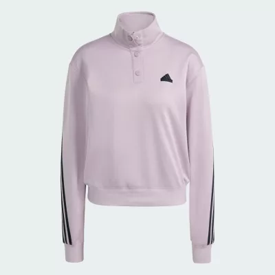 Adidas Bluza dresowa Iconic Wrapping 3-Stripes Snap