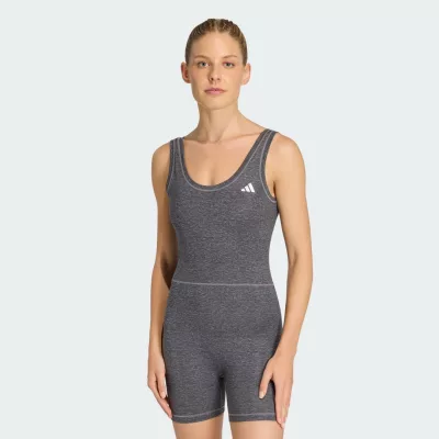 Adidas Optime Essentials Workout Heather Onesie