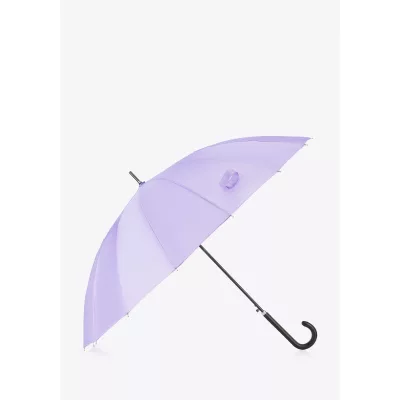 Wittchen Parasol półautomatyczny szeroki jasny fiolet