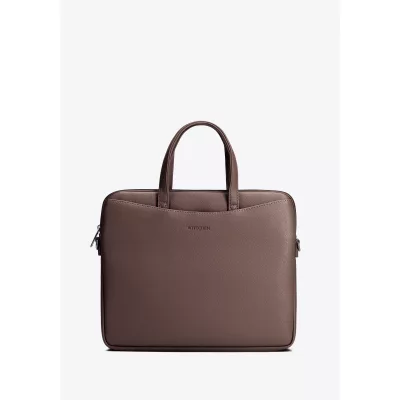Wittchen Torba na laptopa z ekoskóry 13–14 cali brązowa