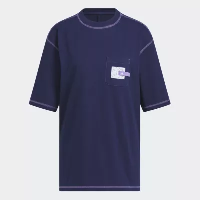 Adidas Sport Statement Boyfriend Pocket T-Shirt