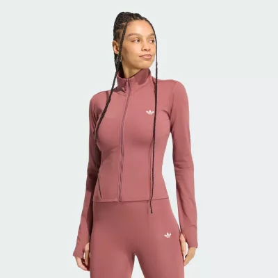 Adidas Poliestrowa bluza dresowa Essentials