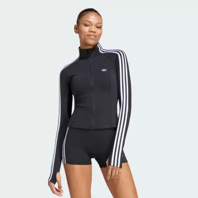Adidas ESSENTIALS 3 STRIPES POLYESTER TRACKTOP