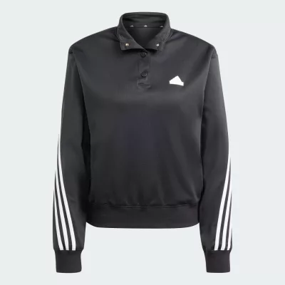 Adidas Bluza dresowa Iconic Wrapping 3-Stripes Snap