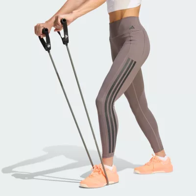 Adidas Legginsy Optime Workout 3-Stripes 7/8