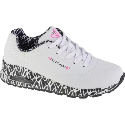 Skechers Uno-Loving Love 155506-WBK