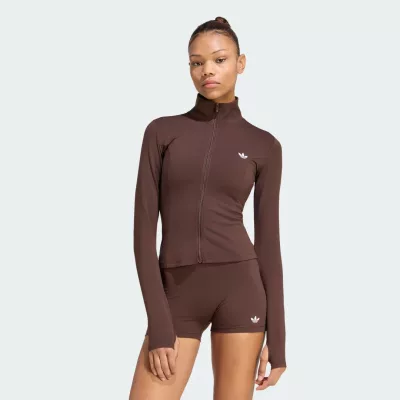 Adidas Poliestrowa bluza dresowa Essentials