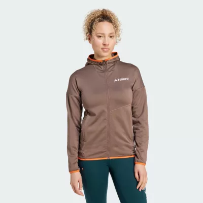 Adidas Bluza z kapturem Terrex Xperior Climawarm Light Fleece