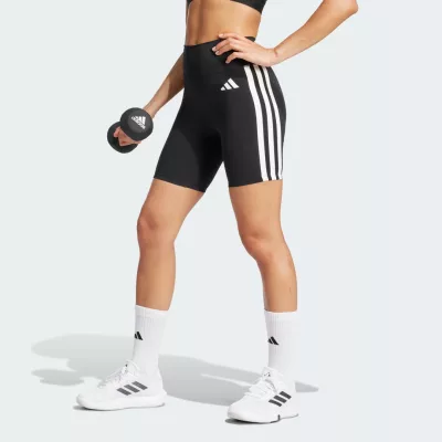 Adidas Krótkie legginsy Optime Essentials 3-Stripes
