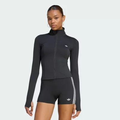 Adidas Poliestrowa bluza dresowa Essentials